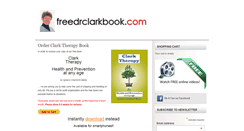 Desktop Screenshot of freedrclarkbook.com